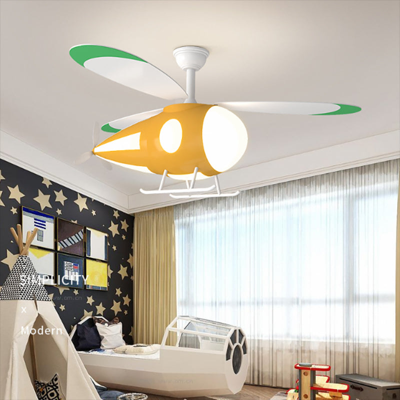 Forme d'avion Ventilateurs de plafond métal