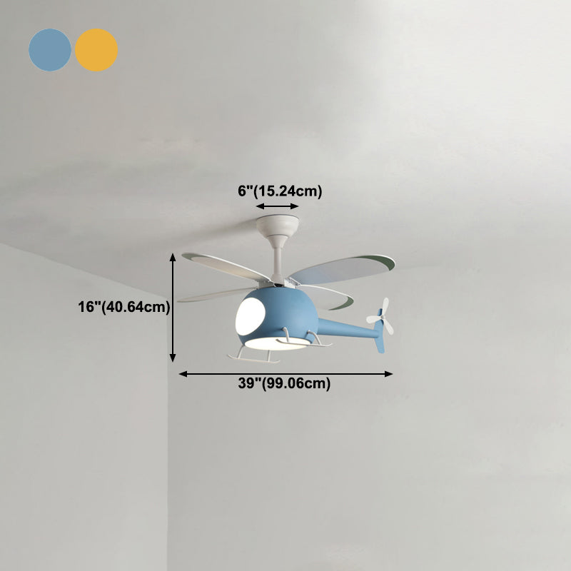 Forme d'avion Ventilateurs de plafond métal