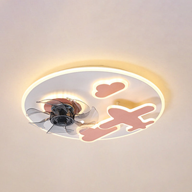 Plafond de plafond lampe à la lampe à la lampe pour enfants LED LED MONTÉ LED MONT