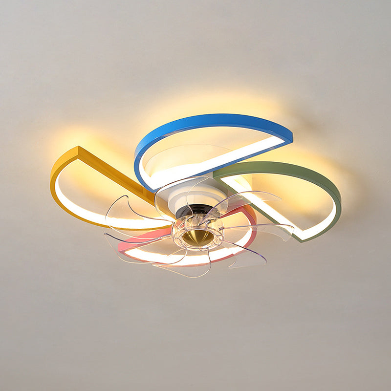 Plafond de plafond lampe à la lampe à la lampe pour enfants LED LED MONTÉ LED MONT