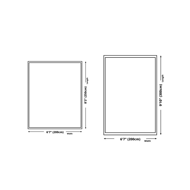 Modern European Area Rug Rectangle Polyester Stain Resistant Indoor Rug