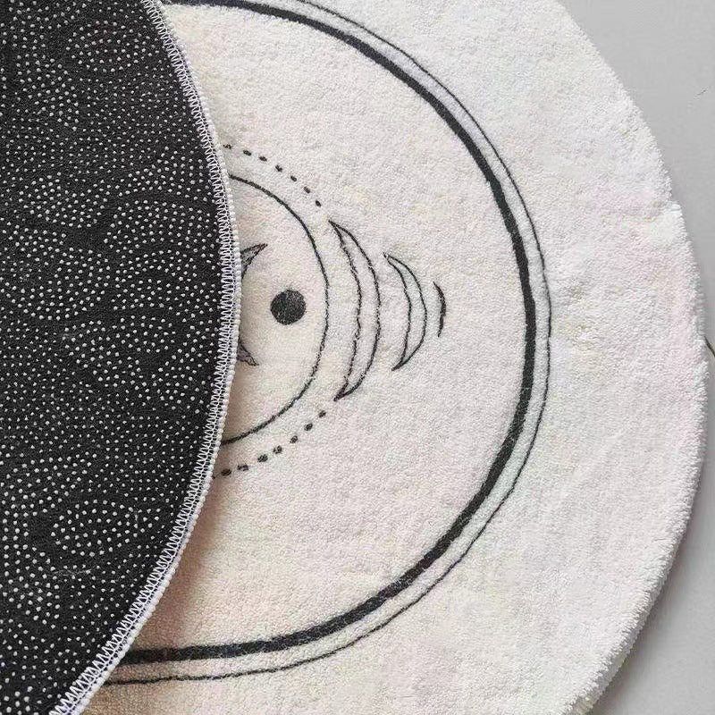 Nordic Style Rug Polyester Non-Slip Area Rug for Home Decoration