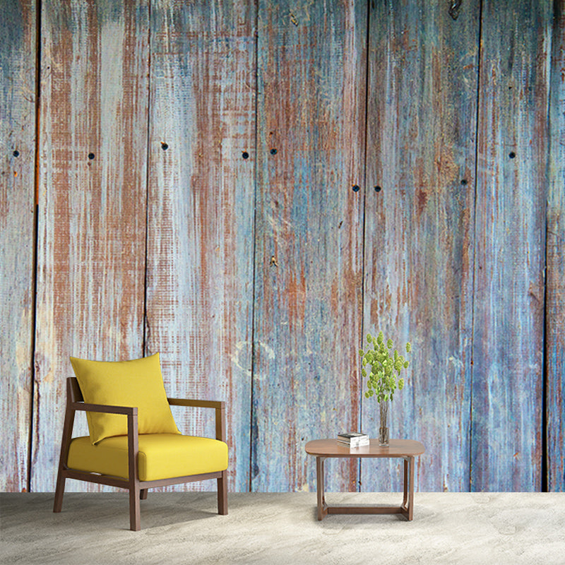 Modern Photography Mural Wallpaper Wood Texture Indoor Wall Mural