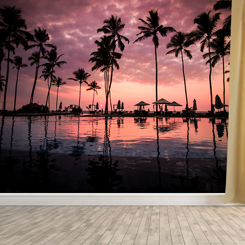 Landscape Photography Environment Friendly Mural Wallpaper Tropical Living Room Wall Mural