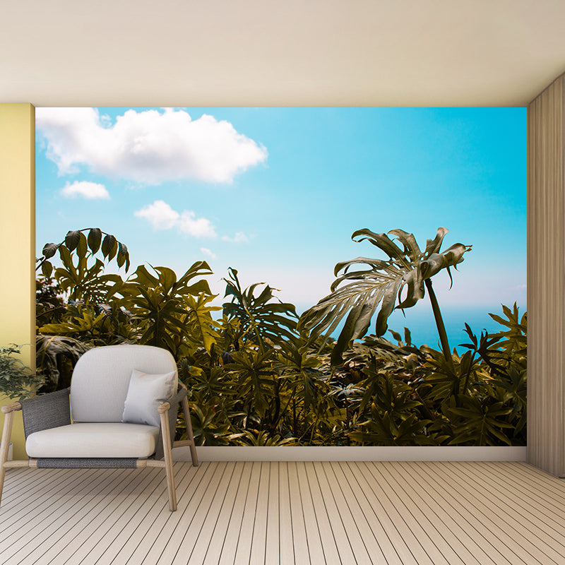 Landscape Photography Environment Friendly Mural Wallpaper Tropical Living Room Wall Mural