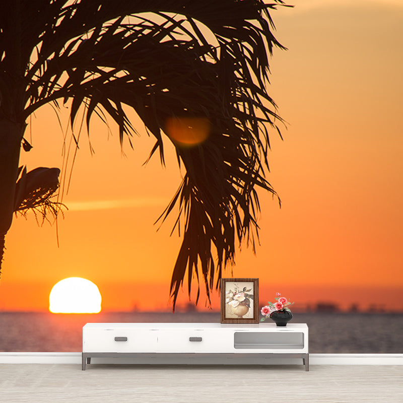 Wallpaper Photography Stain Resistant Tropical Landscape Living Room Wall Mural