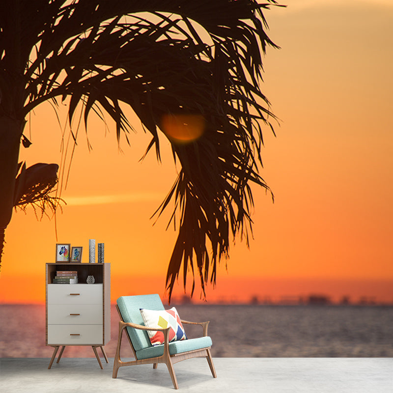 Wallpaper Photography Stain Resistant Tropical Landscape Living Room Wall Mural