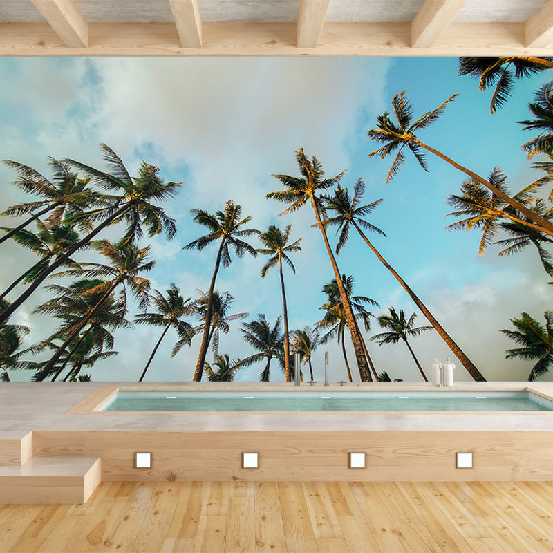 Wallpaper Photography Stain Resistant Tropical Landscape Living Room Wall Mural