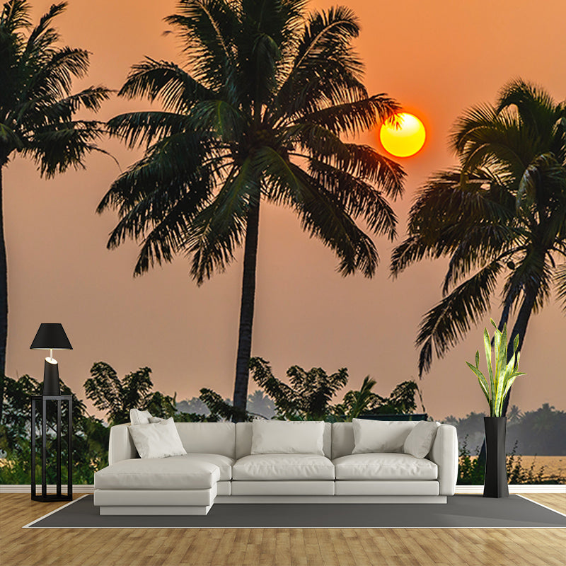 Washable Photography Mural Wallpaper Tropical Landscape Indoor Wall Mural