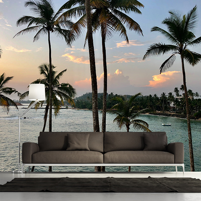 Washable Photography Mural Wallpaper Tropical Landscape Indoor Wall Mural