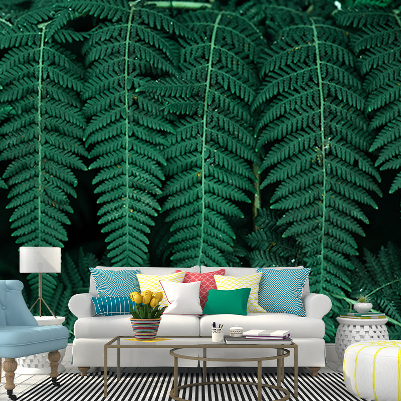 Photography Tropical Plants Mural Mildew Resistant Wallpaper Sleeping Room Wall Mural