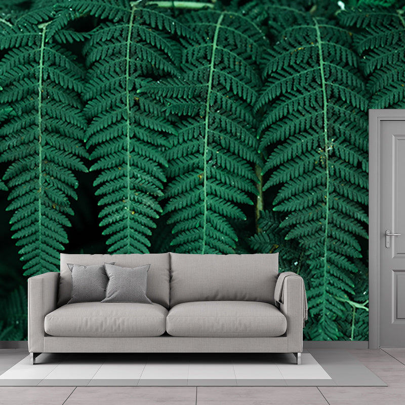 Photography Tropical Plants Mural Mildew Resistant Wallpaper Sleeping Room Wall Mural