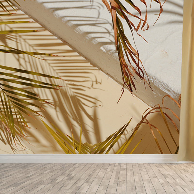 Beautiful Photography Mural Wallpaper Tropical Plants Decorative Indoor Wall Mural