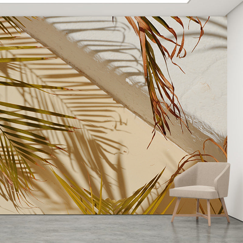 Beautiful Photography Mural Wallpaper Tropical Plants Decorative Indoor Wall Mural