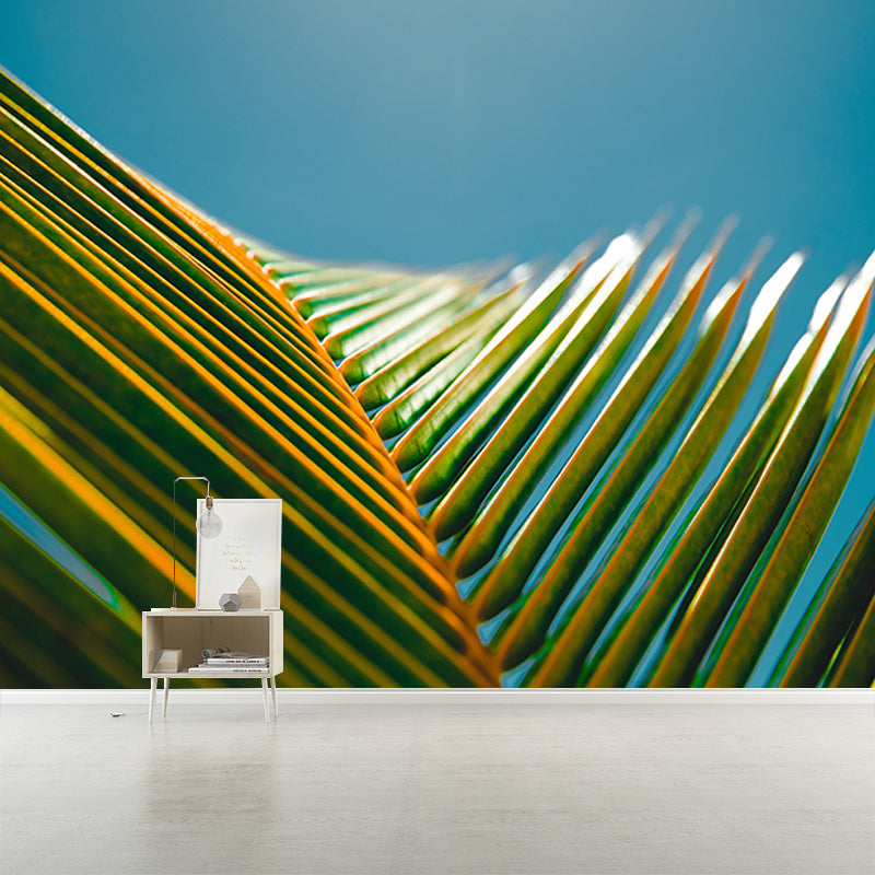 Tropical Plants Photography Stain Resistant Mural Wallpaper Living Room Wall Mural