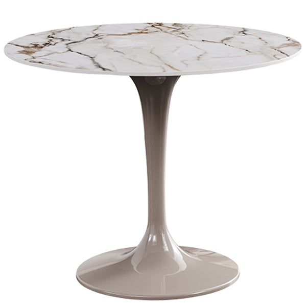 Modern 1/2/3 Pieces Dining Set Round Sintered Stone Dining Table Set