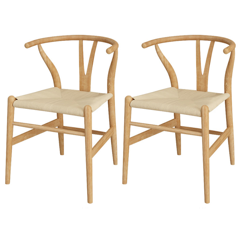 Modern 1/2/3/4/5/7 Pieces Dining Room Set Solid Wood Dining Table and Chairs