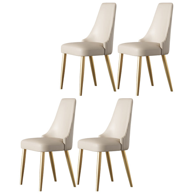 1/2/4/7 Pcs White Dining Table Set with Sintered Stone Top Table Furniture Set