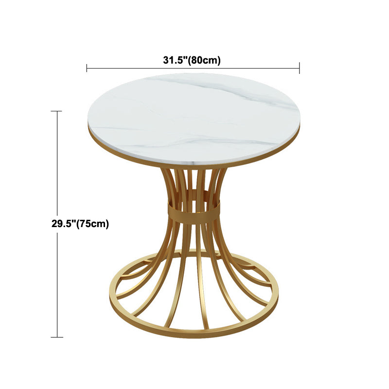 Glam 1/2/3/4/5 Pieces Dining Set Sintered Stone Dining Table Set for Dining Areas