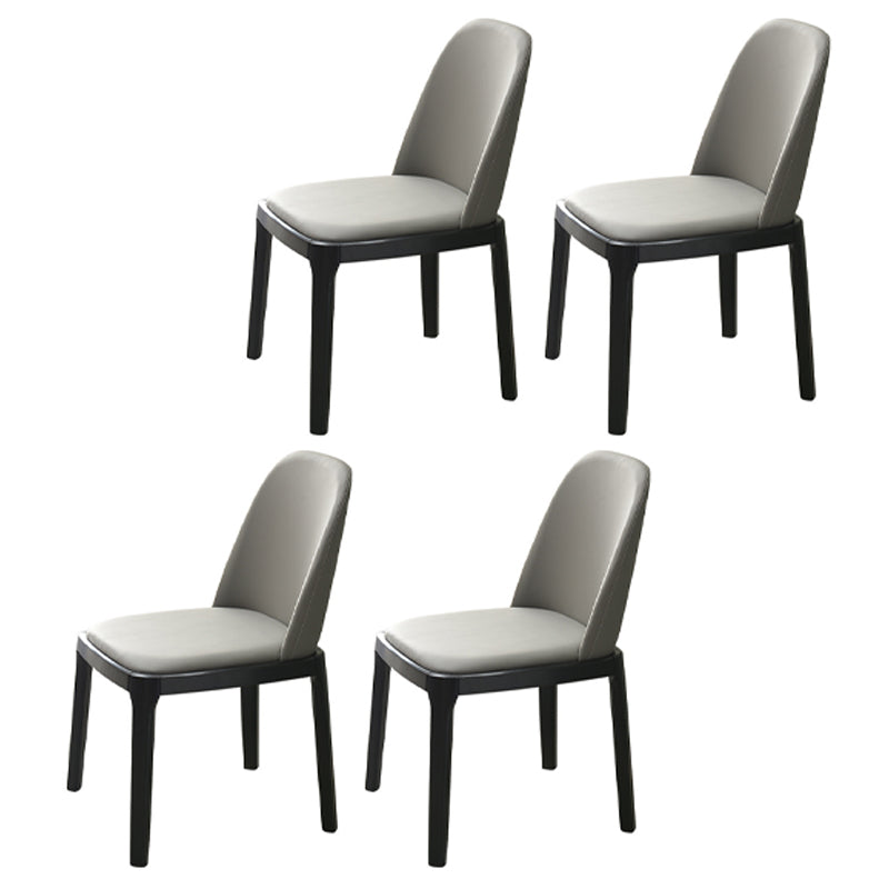 Modern 1/3/4/5 Pieces Scalable Dinette Set with Sintered Stone Black Wood Dining Table Set
