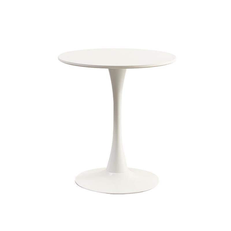 Minimalism Style Round Top Restaurant Table Metal Base Dining Table