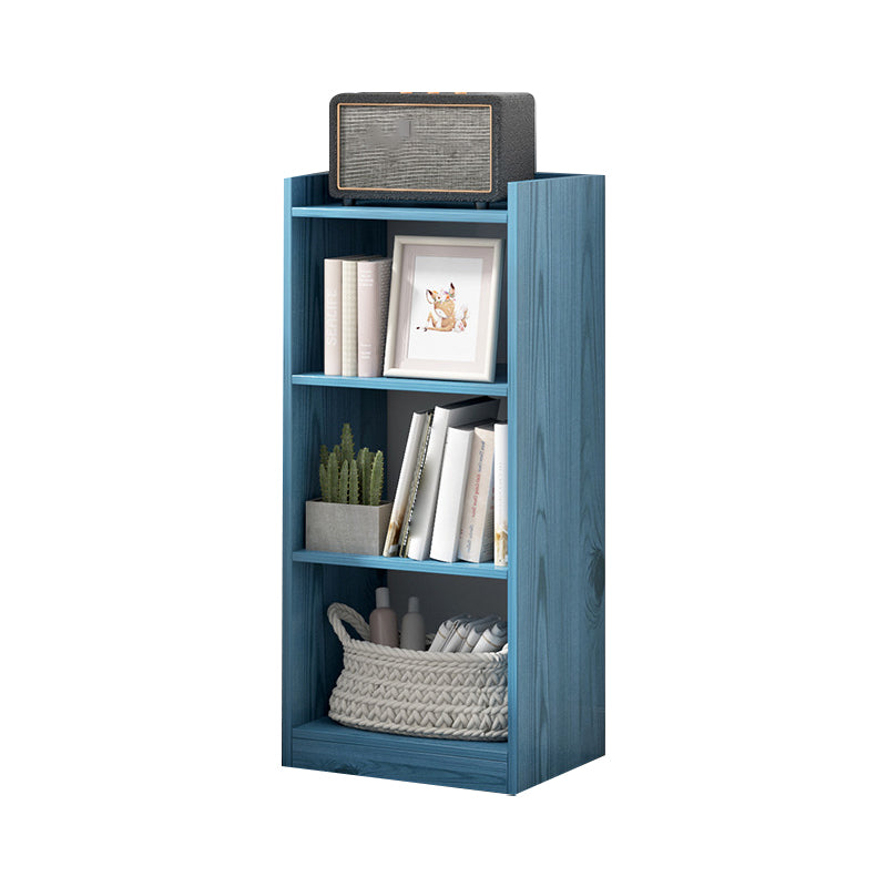 Manufactured Wood Scandinavian Bookshelf Vertical Bookcase for Home