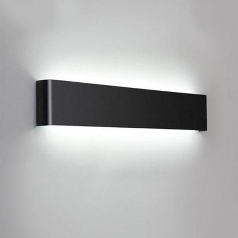 1-Light Wall Mount Light Modern Style LED Wall Sconce Light with Acrylic Shade