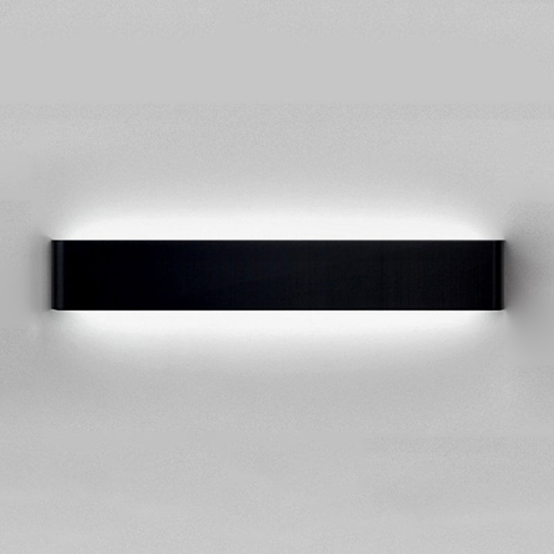 1-Light Wall Mount Light Modern Style LED Wall Sconce Light with Acrylic Shade