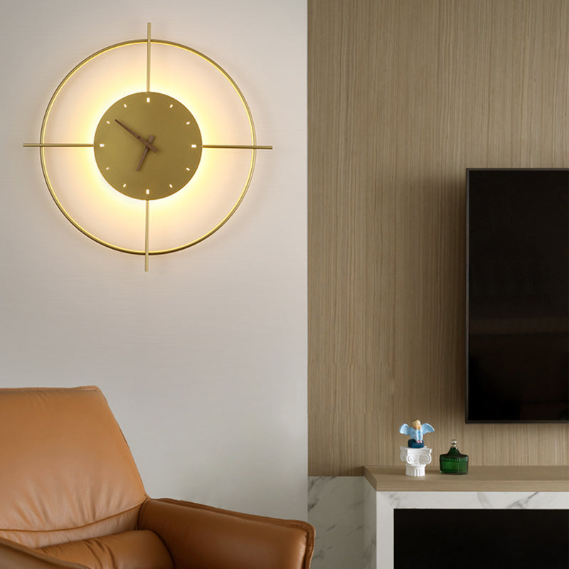 Geometry Shape Metal Wall Lights Modern Style Wall Mounted Light Fixtures