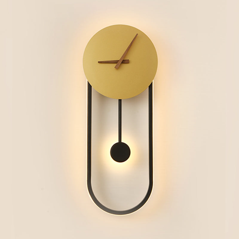 Geometry Shape Metal Wall Lights Modern Style Wall Mounted Light Fixtures