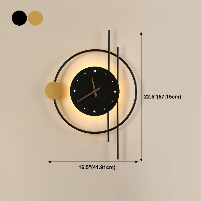 Geometry Shape Metal Wall Lights Modern Style Wall Mounted Light Fixtures