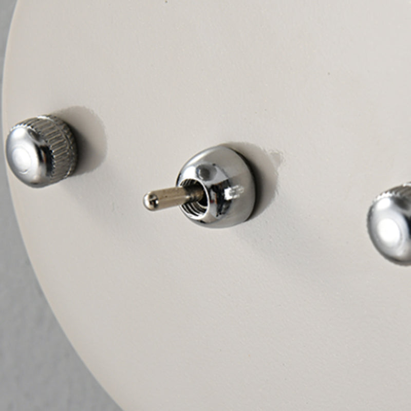 Metal Round Shape Wall Mount Lighting Nordic Macaroon 1-Light Wall Mounted Light Fixture