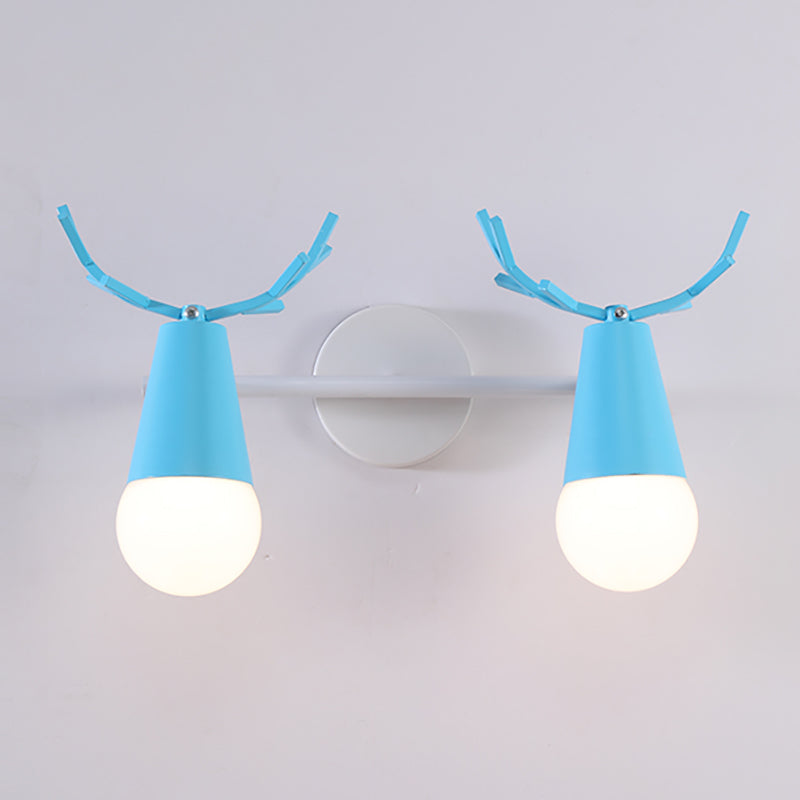 Luci da parete geometriche multi -luci lampade a parete in metallo moderno