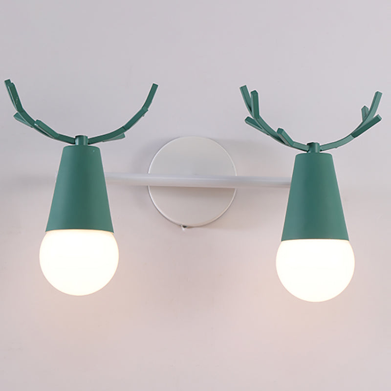 Luci da parete geometriche multi -luci lampade a parete in metallo moderno