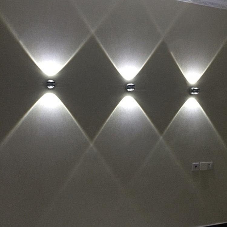 Contemporary Style Geometric Wall Mounted Lamps Metal Multi Lights Wall Lighting