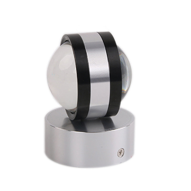 Contemporary Style Geometric Wall Mounted Lamps Metal Multi Lights Wall Lighting