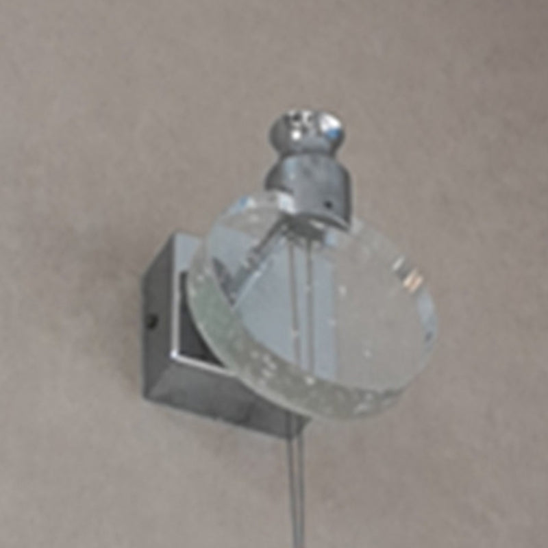 Lampade a parete rotonda in stile contemporaneo Crystal 1 illuminazione da parete