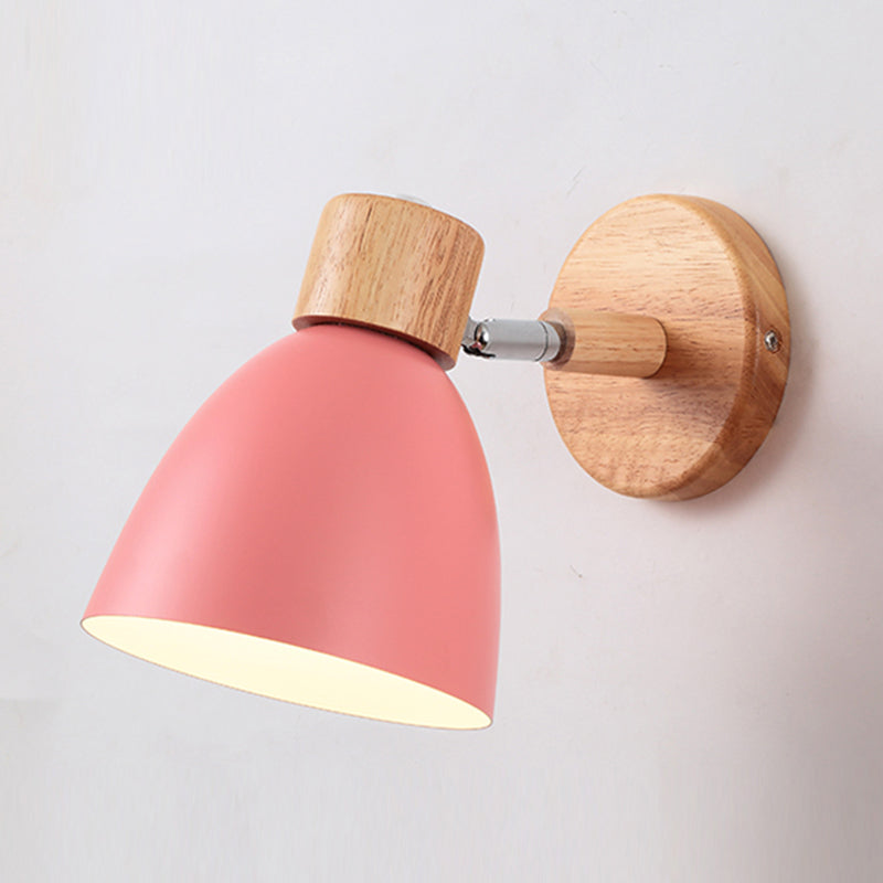 1 Light Geometric Wall Lighting Fixtures Modern Style Metal Wall Lamps