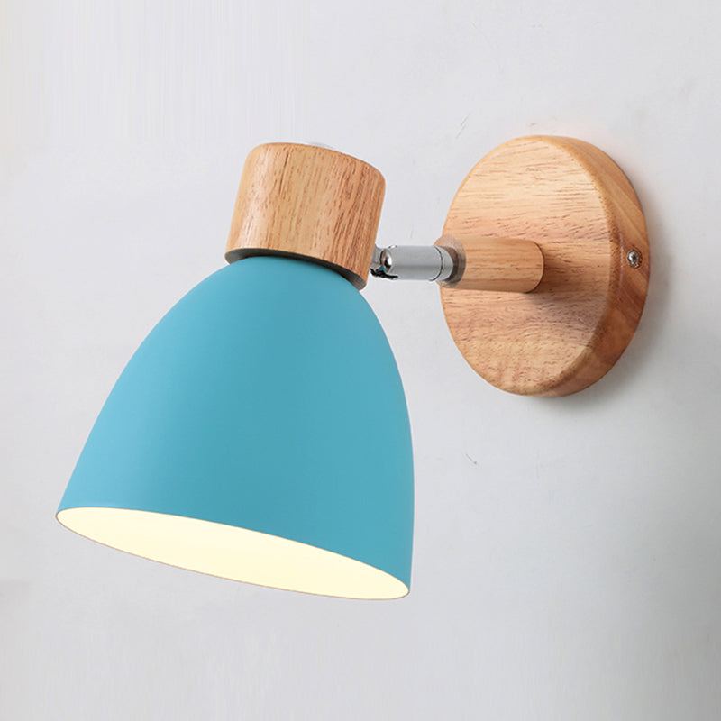 1 Light Geometric Wall Lighting Fixtures Modern Style Metal Wall Lamps