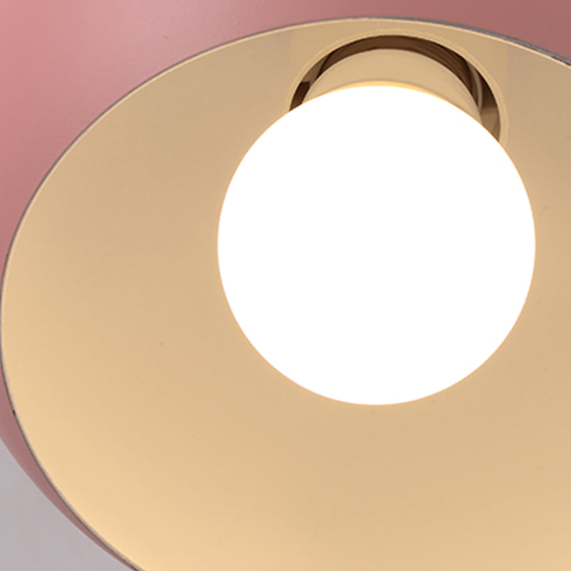 1 Light Geometric Wall Lighting Fixtures Modern Style Metal Wall Lamps