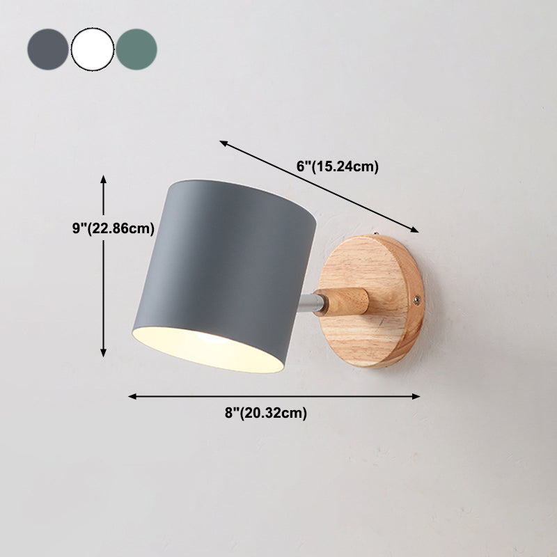 1 luminaires d'éclairage mural géométrique léger les lampes murales en métal moderne