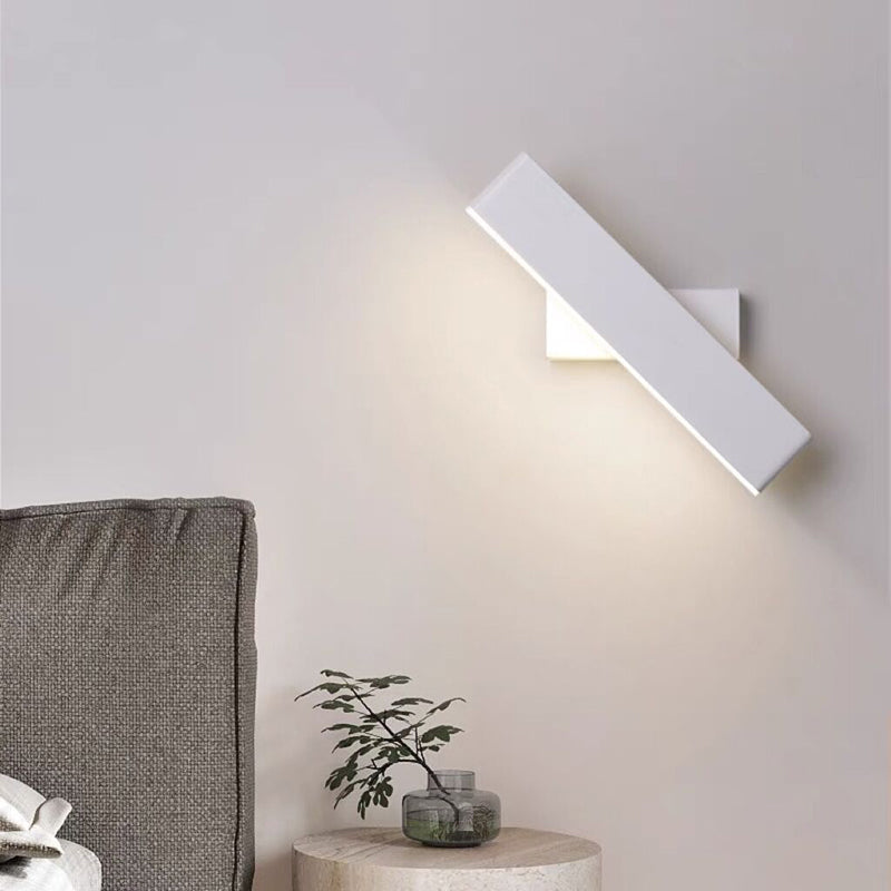 Accensione a parete a forma quadrata in metallo MODERNO 1 MODICE LAGUA MOLTO MONTRIO DELLE