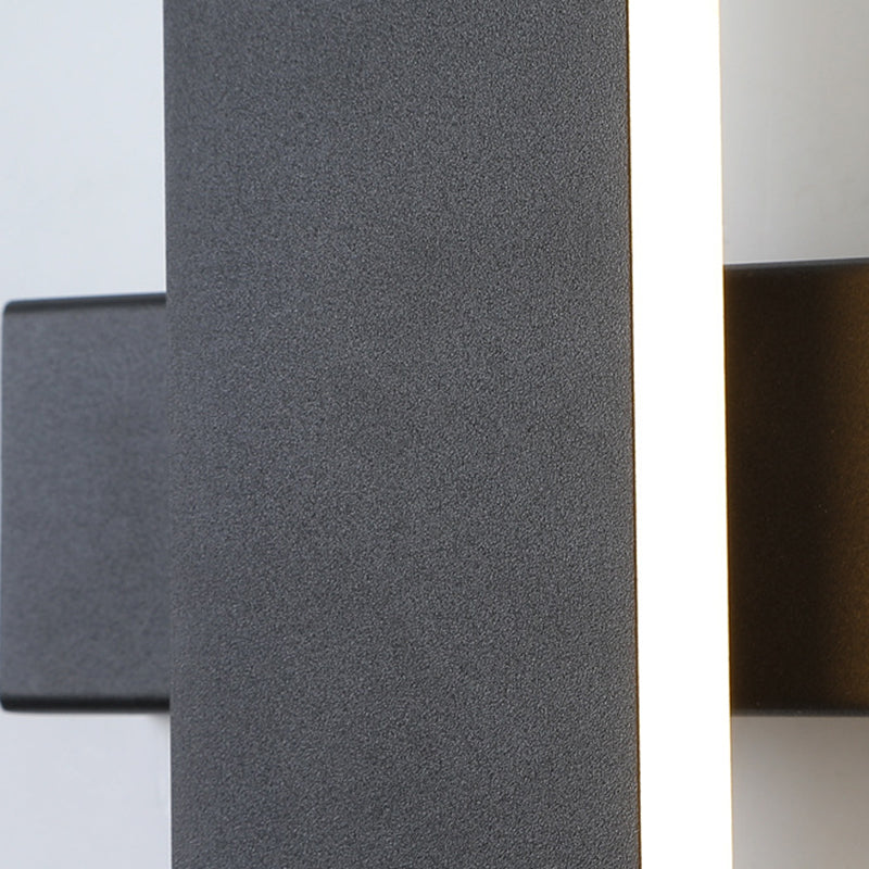 Accensione a parete a forma quadrata in metallo MODERNO 1 MODICE LAGUA MOLTO MONTRIO DELLE