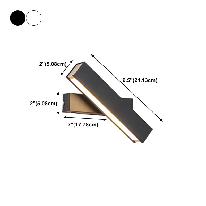 MODERNO MODERNO STANI GEOMETRICO SCONCE MALORE 1 ILLUMINAZIONE DELLA MOLTA LIGUATA PER CAMERA DA LETTO