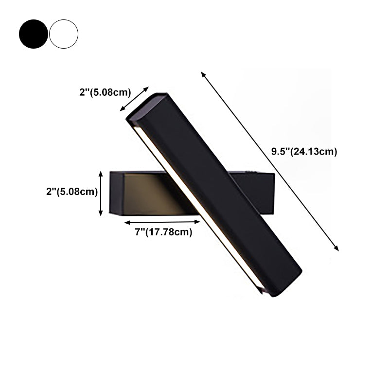 MODERNO MODERNO STANI GEOMETRICO SCONCE MALORE 1 ILLUMINAZIONE DELLA MOLTA LIGUATA PER CAMERA DA LETTO