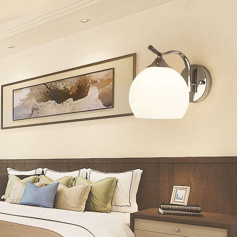 Pronto murale di stile Nordic Stile a forma di Globe Metal con vetro per soggiorno