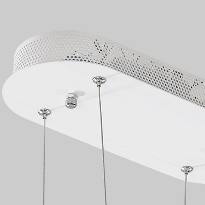 Modern Hanging Lighting Fixture Household LED Chandelier for Sitting Room