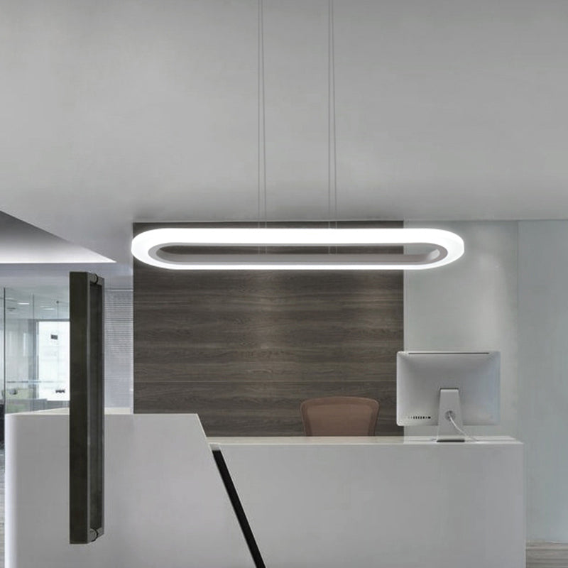 Modern Hanging Lighting Fixture Household LED Chandelier for Sitting Room