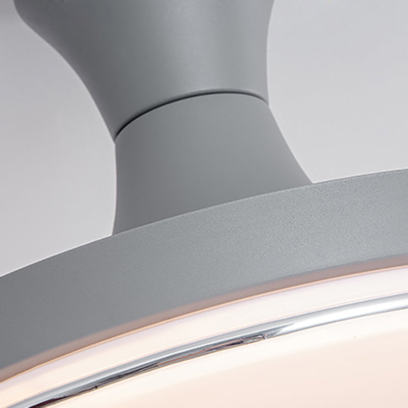 Invisibles Blades ventilateur de la fréquence de lumière Conversion de la chambre pour enfants LED LED LETHER