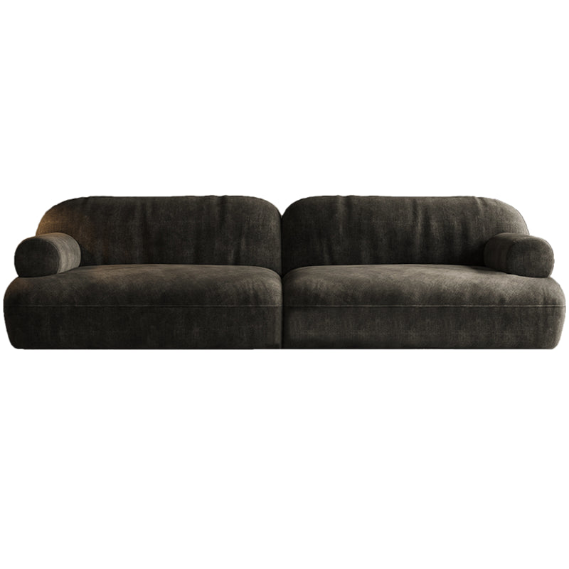 Modern Custom Sofa 39"W Loose Back Couch with Recessed Arm for Living Room
